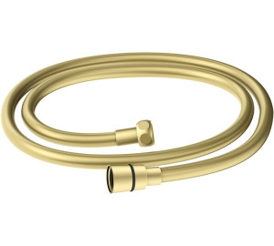F 1/2" - F 1/2" PVC flexible hose 1.20 m  Brushed Gold Accessories and Spare Parts